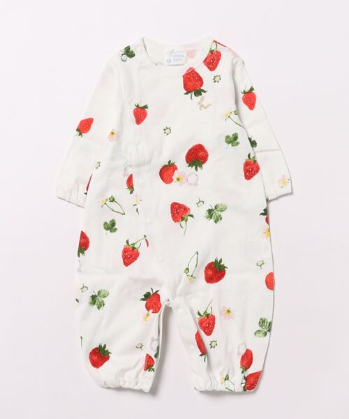 HAKKA BABY（ハッカベビー）の「[ベビー]オリジナルプリント長袖2WAYカバーオール（ロンパース・キッズ・パープル/レッド/ピンク/グリーン/ブルー・FREE）」の7枚目の写真