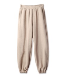 pile jogger pants