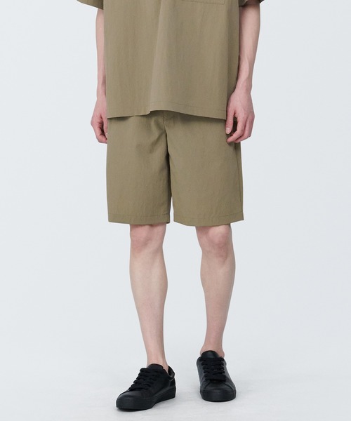 無印良品(ムジルシリョウヒン)の「紳士 風を通すストレッチショートパンツ(その他パンツ・メンズ・ブラック/カーキ/ネイビー・S/L/XL)」の3枚目の写真