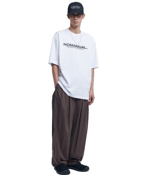 A'GEM/9 × .kom 『NOMANUAL/ノーマニュアル』 D.R LOGO T-SHIRT