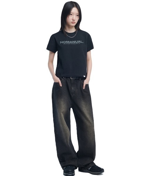 Tシャツ・カットソー NOMANUAL GEAR MANUAL GRAPHIC T-SHIRT 5FT995 NOMANUAL GEAR MANUAL GRAPHIC T-SHIRT 5FT995 (NOMANUAL/T