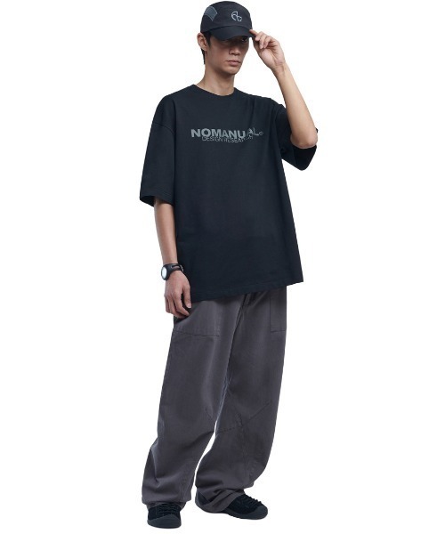 A'GEM/9 × .kom 『NOMANUAL/ノーマニュアル』 D.R LOGO T-SHIRT