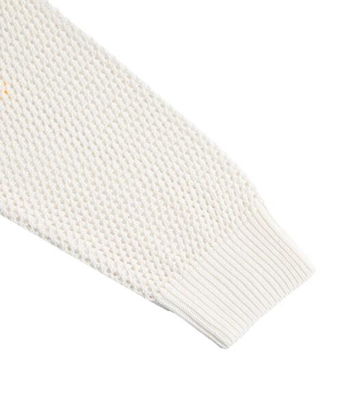 WEGO（ウィゴー）の「WEGO/ジャガードメッシュニットビッグプルオーバー（ニット/セーター・レディース・アイボリー/ホワイト・FREE）」の20枚目の写真