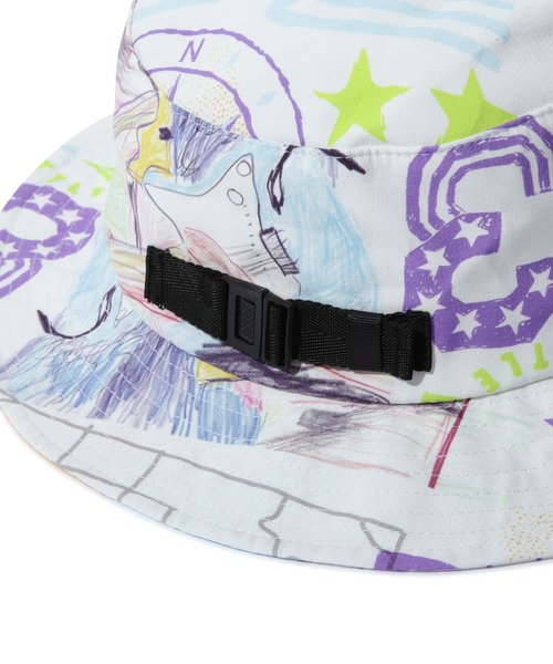 MANASTASH（マナスタッシュ）の「MANASTASH/マナスタッシュ/MANALOHA BUCKET/マナロハ バケットハット（ハット・メンズ・ネイビー/カモフラージュ/ホワイト/ホワイト系その他・F）」の8枚目の写真