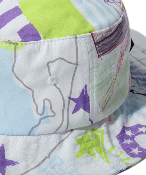 MANASTASH（マナスタッシュ）の「MANASTASH/マナスタッシュ/MANALOHA BUCKET/マナロハ バケットハット（ハット・メンズ・ネイビー/カモフラージュ/ホワイト/ホワイト系その他・F）」の10枚目の写真