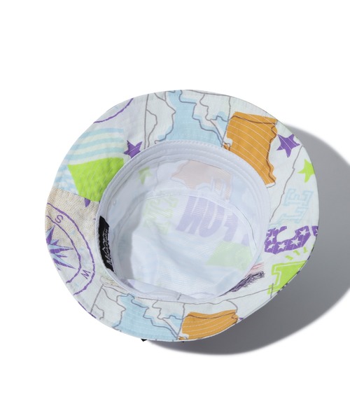 MANASTASH（マナスタッシュ）の「MANASTASH/マナスタッシュ/MANALOHA BUCKET/マナロハ バケットハット（ハット・メンズ・ネイビー/カモフラージュ/ホワイト/ホワイト系その他・F）」の7枚目の写真