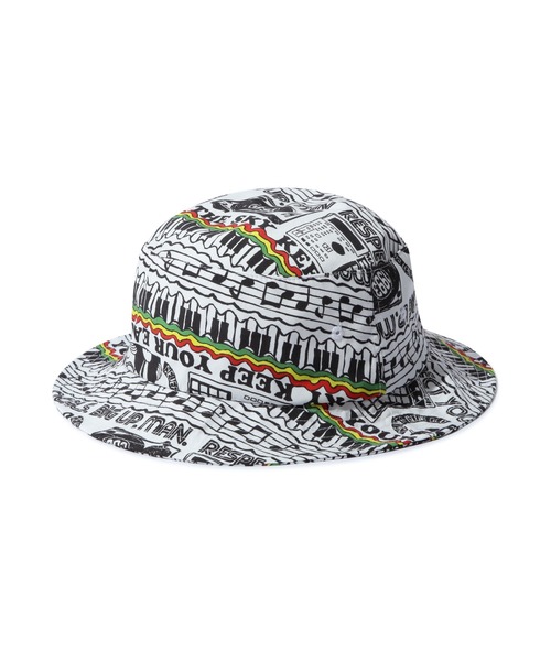 MANASTASH（マナスタッシュ）の「MANASTASH/マナスタッシュ/MANALOHA BUCKET/マナロハ バケットハット（ハット・メンズ・ネイビー/カモフラージュ/ホワイト/ホワイト系その他・F）」の12枚目の写真