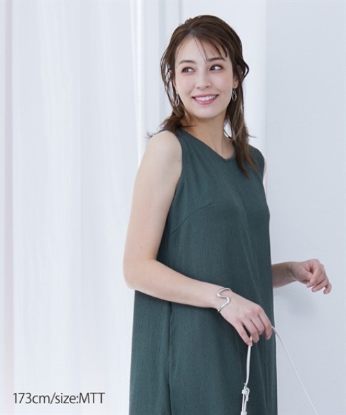 セール】高身長 バックオープンカットソーマキシワンピース （トール