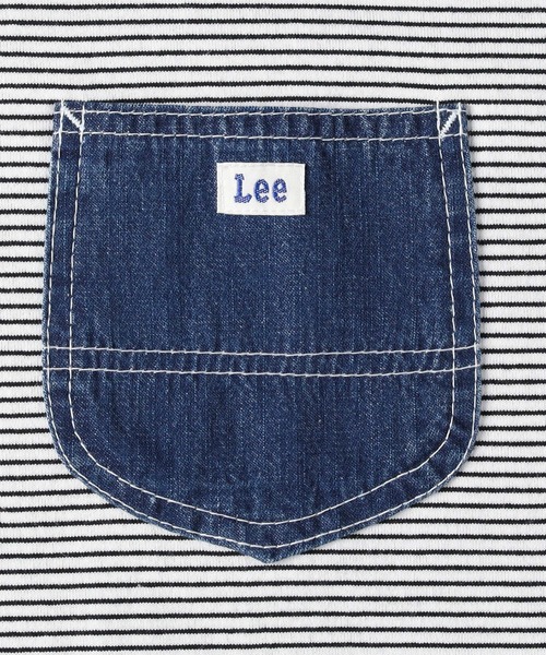 Lee(リー)の「Lee(リー)【メンズ】デニムポケットTシャツ(Tシャツ/カットソー・メンズ・ブラック・M/XL/L)」の4枚目の写真