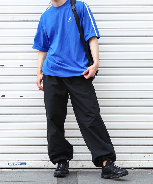 KANGOL(カンゴール)の「【KANGOL】 袖ライン クルーネック 半袖 Tシャツ / ゲームシャツ(Tシャツ/カットソー・メンズ・ネイビー/ブルー/オートミール/ブラック/ホワイト・X-LARGE/LARGE/MEDIUM)」の22枚目の写真