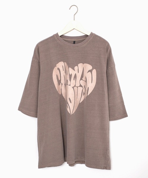 Revo.（レボ）の「ヴィンテージライク ピグメント加工 アソート レトロプリント オーバーサイズTシャツ（Tシャツ/カットソー・メンズ・ブラック系その他/ブラック系その他7/モカ/ブラック系その他3/ブラック系その他5/ブラウン系その他2/ブラック系/ブラック/ブラック系その他2/ブラウン系その他4/ブラウン系その他5/ブラウン系その他6/ブラウン系その他7/ブラウン系その他/ブラック系その他4/ブラック系その他6/ブラウン系その他3/ブラウン系・L/M/XL）」の18枚目の写真