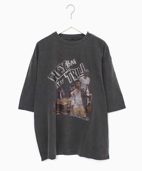 Revo.（レボ）の「ヴィンテージライク ピグメント加工 アソート レトロプリント オーバーサイズTシャツ（Tシャツ/カットソー・メンズ・ブラック系その他/ブラック系その他7/モカ/ブラック系その他3/ブラック系その他5/ブラウン系その他2/ブラック系/ブラック/ブラック系その他2/ブラウン系その他4/ブラウン系その他5/ブラウン系その他6/ブラウン系その他7/ブラウン系その他/ブラック系その他4/ブラック系その他6/ブラウン系その他3/ブラウン系・L/M/XL）」の8枚目の写真