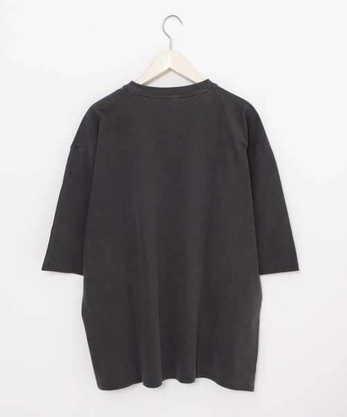 Revo.（レボ）の「ヴィンテージライク ピグメント加工 アソート レトロプリント オーバーサイズTシャツ（Tシャツ/カットソー・メンズ・ブラック系その他/ブラック系その他7/モカ/ブラック系その他3/ブラック系その他5/ブラウン系その他2/ブラック系/ブラック/ブラック系その他2/ブラウン系その他4/ブラウン系その他5/ブラウン系その他6/ブラウン系その他7/ブラウン系その他/ブラック系その他4/ブラック系その他6/ブラウン系その他3/ブラウン系・L/M/XL）」の22枚目の写真