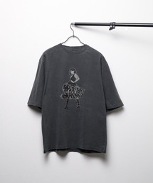 【Ir】ピグメント加工 オーバーサイズ ショートスリーブTシャツ