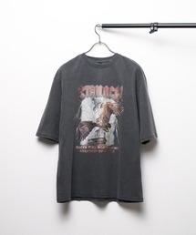 【Ir】ピグメント加工 オーバーサイズ ショートスリーブTシャツ