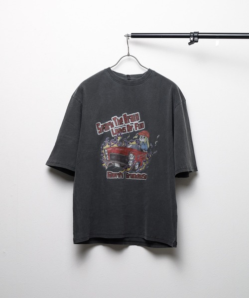 ARCHIVER(アーカイバ)の「【Ir】ピグメント加工 オーバーサイズ ショートスリーブTシャツ(Tシャツ/カットソー・レディース・ブラウン系7/ブラウン系8/ブラック系1/ブラック系3/ブラウン系4/ブラウン系6/ブラック系5/ブラック系6/ブラック系7/ブラック系8/ブラウン系1/ブラウン系2/ブラック系2/ブラック系4/ブラウン系3/ブラウン系5・MEDIUM/LARGE/X-LARGE)」の9枚目の写真