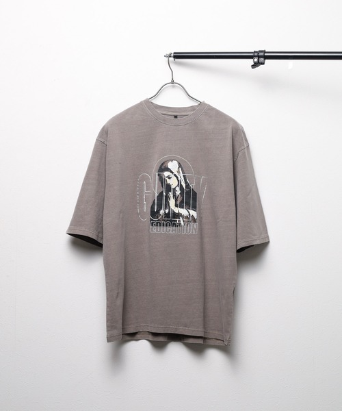 ARCHIVER(アーカイバ)の「【Ir】ピグメント加工 オーバーサイズ ショートスリーブTシャツ(Tシャツ/カットソー・レディース・ブラウン系7/ブラウン系8/ブラック系1/ブラック系3/ブラウン系4/ブラウン系6/ブラック系5/ブラック系6/ブラック系7/ブラック系8/ブラウン系1/ブラウン系2/ブラック系2/ブラック系4/ブラウン系3/ブラウン系5・MEDIUM/LARGE/X-LARGE)」の10枚目の写真