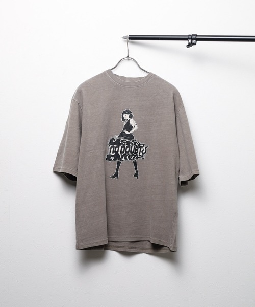 ARCHIVER(アーカイバ)の「【Ir】ピグメント加工 オーバーサイズ ショートスリーブTシャツ(Tシャツ/カットソー・レディース・ブラウン系7/ブラウン系8/ブラック系1/ブラック系3/ブラウン系4/ブラウン系6/ブラック系5/ブラック系6/ブラック系7/ブラック系8/ブラウン系1/ブラウン系2/ブラック系2/ブラック系4/ブラウン系3/ブラウン系5・MEDIUM/LARGE/X-LARGE)」の11枚目の写真
