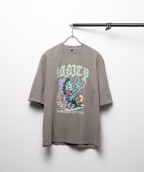 ARCHIVER(アーカイバ)の「【Ir】ピグメント加工 オーバーサイズ ショートスリーブTシャツ(Tシャツ/カットソー・レディース・ブラウン系7/ブラウン系8/ブラック系1/ブラック系3/ブラウン系4/ブラウン系6/ブラック系5/ブラック系6/ブラック系7/ブラック系8/ブラウン系1/ブラウン系2/ブラック系2/ブラック系4/ブラウン系3/ブラウン系5・MEDIUM/LARGE/X-LARGE)」の12枚目の写真