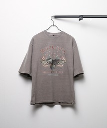 【Ir】ピグメント加工 オーバーサイズ ショートスリーブTシャツ