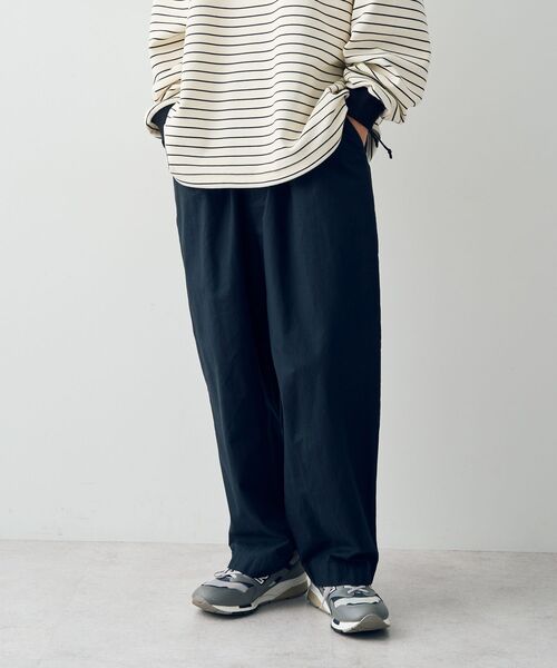 CRAFT STANDARD BOUTIQUE(クラフトスタンダードブティック)の「コットンリネンワークパンツ(チノパンツ・メンズ・ベージュ/ダークネイビー・L/XL/M)」の11枚目の写真