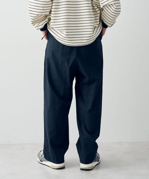 CRAFT STANDARD BOUTIQUE(クラフトスタンダードブティック)の「コットンリネンワークパンツ(チノパンツ・メンズ・ベージュ/ダークネイビー・L/XL/M)」の13枚目の写真