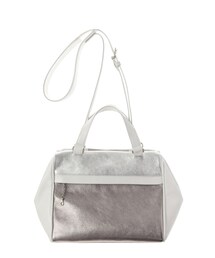 HIROKO HAYASHI ヒロコハヤシ クロワッサンバッグ シルバー COLOSSEO(コロッセオ)クロワッサンバッグ（ハンドバッグ） | HIROKO