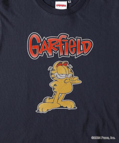 Right-on(ライトオン)の「Other(ソノタ)カラーフロッキーTシャツ(Tシャツ/カットソー・レディース・ネイビー・M/L/XL)」の13枚目の写真