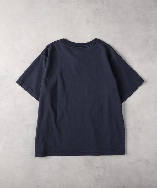 Right-on(ライトオン)の「Other(ソノタ)カラーフロッキーTシャツ(Tシャツ/カットソー・レディース・ネイビー・M/L/XL)」の11枚目の写真