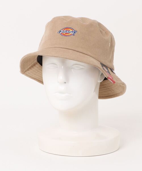Dickies(ディッキーズ)の「【Dickies】EX CORDUROY BUCKET HAT/ロゴ/バケットハット/フリーサイズ/帽子/ディッキーズ(ハット・メンズ・ブラック/アイボリー/ベージュ/ネイビー/ブラウン・FREE)」の4枚目の写真