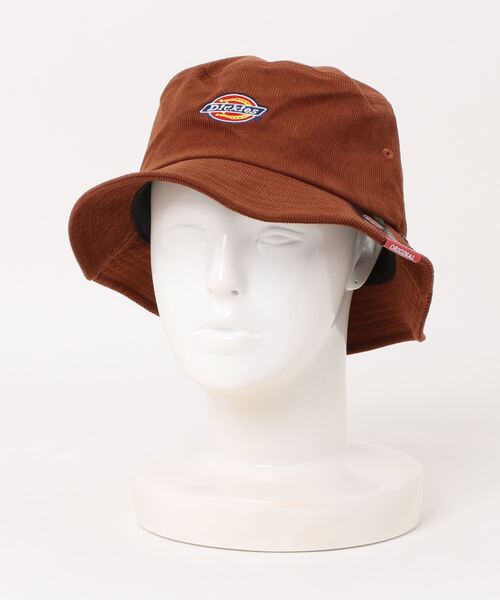 Dickies(ディッキーズ)の「【Dickies】EX CORDUROY BUCKET HAT/ロゴ/バケットハット/フリーサイズ/帽子/ディッキーズ(ハット・メンズ・ブラック/アイボリー/ベージュ/ネイビー/ブラウン・FREE)」の3枚目の写真