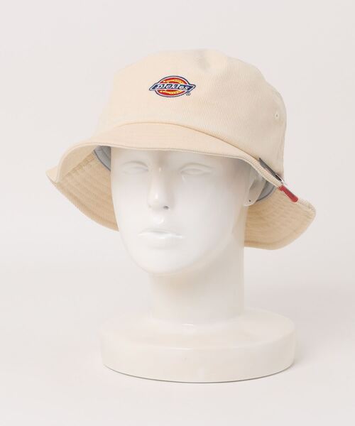 Dickies(ディッキーズ)の「【Dickies】EX CORDUROY BUCKET HAT/ロゴ/バケットハット/フリーサイズ/帽子/ディッキーズ(ハット・メンズ・ブラック/アイボリー/ベージュ/ネイビー/ブラウン・FREE)」の1枚目の写真