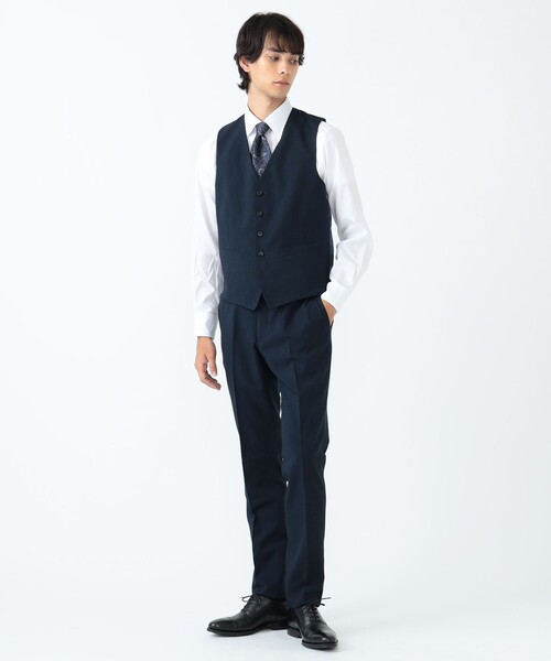 BEAMS HEART(ビームスハート)の「ピンヘッド トラベル ジレ 24FW(セットアップ対応)(ベスト・メンズ・ブルー/ネイビー・LARGE/MEDIUM/SMALL/X-LARGE)」の8枚目の写真