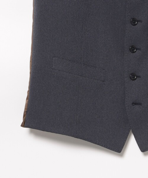 BEAMS HEART(ビームスハート)の「ピンヘッド トラベル ジレ 24FW(セットアップ対応)(ベスト・メンズ・ブルー/ネイビー・LARGE/MEDIUM/SMALL/X-LARGE)」の13枚目の写真