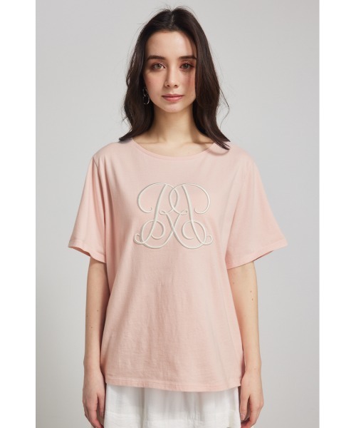 rienda（リエンダ）の「WRR Tシャツ（Tシャツ/カットソー・レディース・ネイビー/ピンク/レッド系その他/ブラック/ホワイト・FREE）」の11枚目の写真