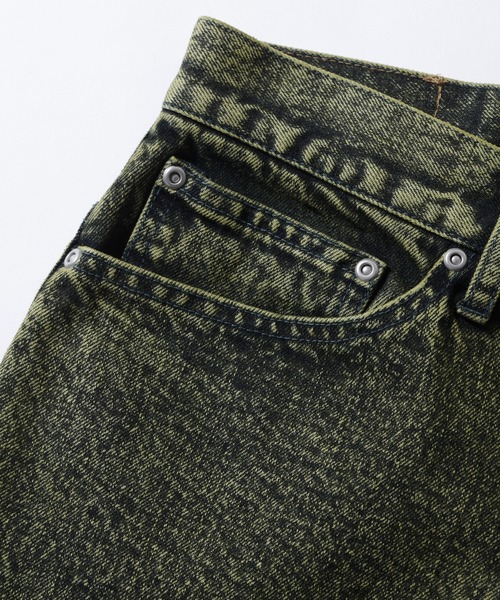 XLARGE(エクストララージ)の「OVERDYED DENIM PANTS(デニムパンツ・メンズ・ネイビー/オリーブ/ブラウン・36inch/34inch/32inch/30inch)」の8枚目の写真