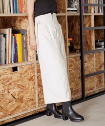 mysty woman | サイドベルトzipスカート 140927(スカート)