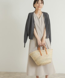 URBAN RESEARCH DOORS | Vネックノースリーブワンピース(ワンピース)