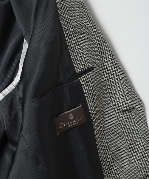 MEN'S BIGI(メンズビギ)の「ウール変形グレンチェックジャケット(その他アウター・メンズ・ブラック系その他・01/02/03/04)」の8枚目の写真