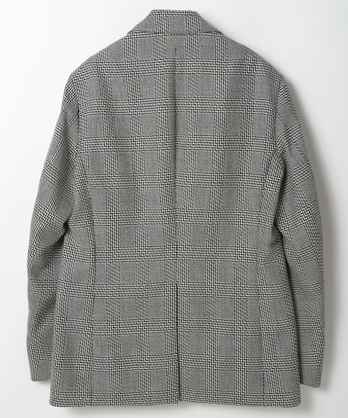MEN'S BIGI（メンズビギ）の「ウール変形グレンチェックジャケット