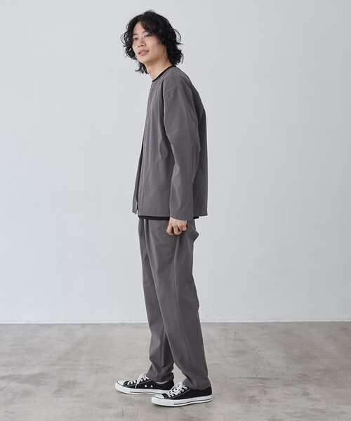 coen（コーエン）の「極楽イージーパンツ（その他パンツ・メンズ・ブラック/ダークグレー・S/M/L/XL）」の8枚目の写真