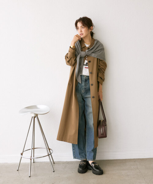 RIVE DROITE(リヴドロワ)の「【MONN.:.(モン)】セミワイドデニム(デニムパンツ・レディース・ブルー・40/38/36)」の21枚目の写真