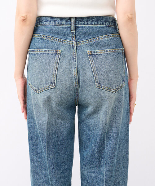 RIVE DROITE(リヴドロワ)の「【MONN.:.(モン)】セミワイドデニム(デニムパンツ・レディース・ブルー・40/38/36)」の2枚目の写真