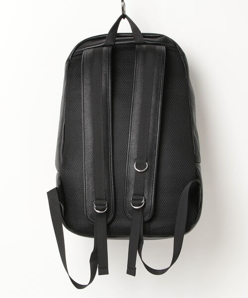 TORNADO MART（トルネードマート）の「TORNADO MART∴シュリンクレザーバックパック（バックパック/リュック・メンズ・ブラック・F）」の2枚目の写真
