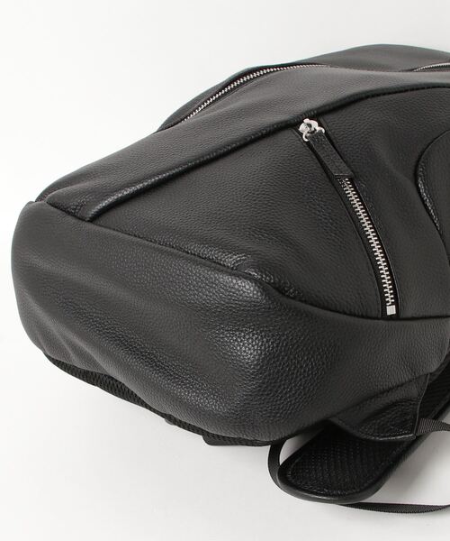 TORNADO MART（トルネードマート）の「TORNADO MART∴シュリンクレザーバックパック（バックパック/リュック・メンズ・ブラック・F）」の3枚目の写真