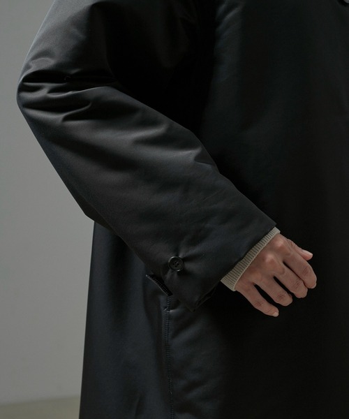 SALON adam et rope'（サロン アダム エ ロペ）の「FURLO DOWNバルマカンコート / ファーロダウン（ダウンジャケット/コート・レディース・ブラック/カーキ・FREE）」の18枚目の写真