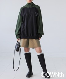 OWNth | ニット切替ロゴプルオーバー(ニット/セーター)