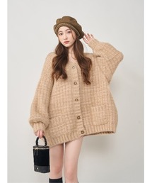 Darich（ダーリッチ）の「モールボリュームニットカーディガン