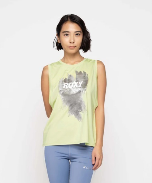 ROXY(ロキシー)の「CREATE YOUR METALLIC/ロキシーUVカットタンクトップ(タンクトップ・レディース・グリーン/ホワイト/ブラック・LARGE/MEDIUM/SMALL)」の3枚目の写真
