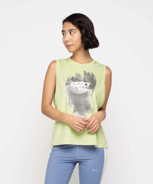ROXY(ロキシー)の「CREATE YOUR METALLIC/ロキシーUVカットタンクトップ(タンクトップ・レディース・グリーン/ホワイト/ブラック・LARGE/MEDIUM/SMALL)」の8枚目の写真